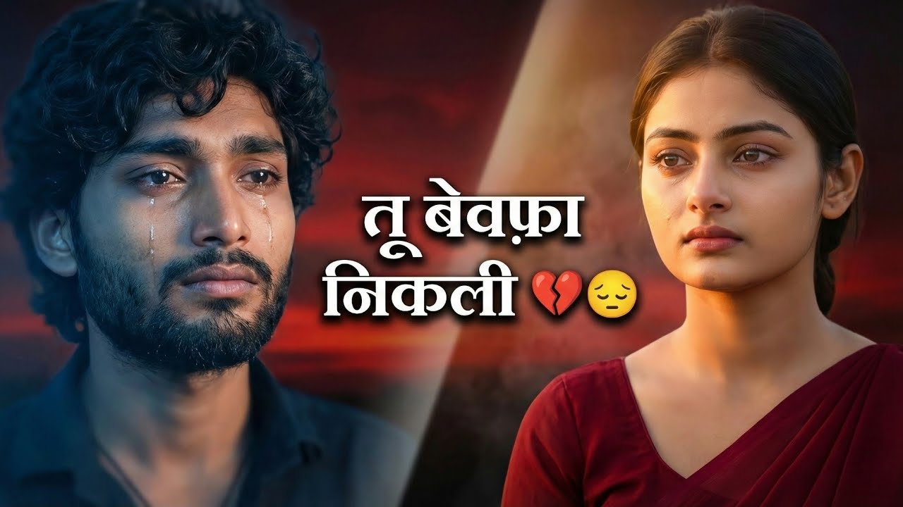 Tu Bewafa Nikli 😭💔 | Dhokha (Betrayal) Song | Very Sad Breakup Story | New Hindi Sad Song 2026