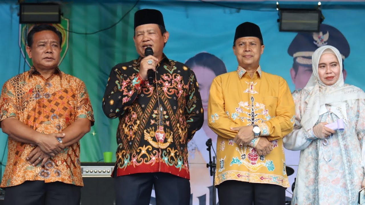 Bupati dan Wakil Bupati Seruyan Gelar Syukuran di Kecamatan Hanau 