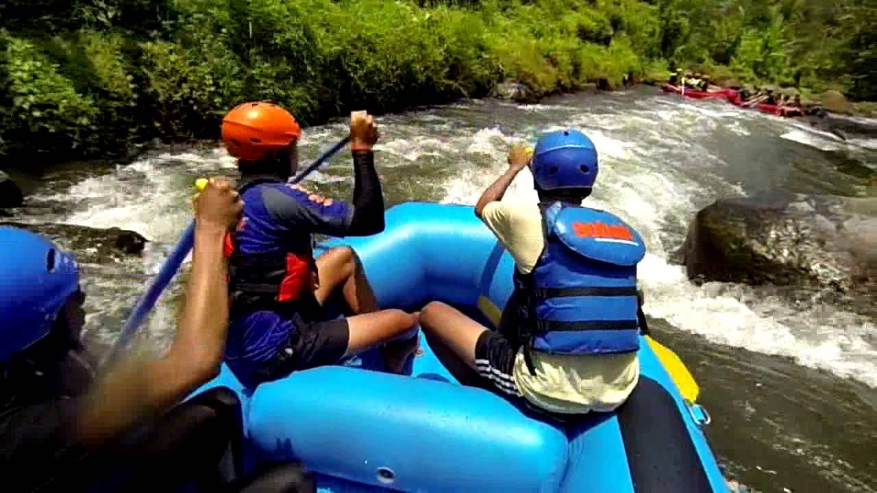 Sobek Rafting - White Water Rafting In Bali - HD 720p