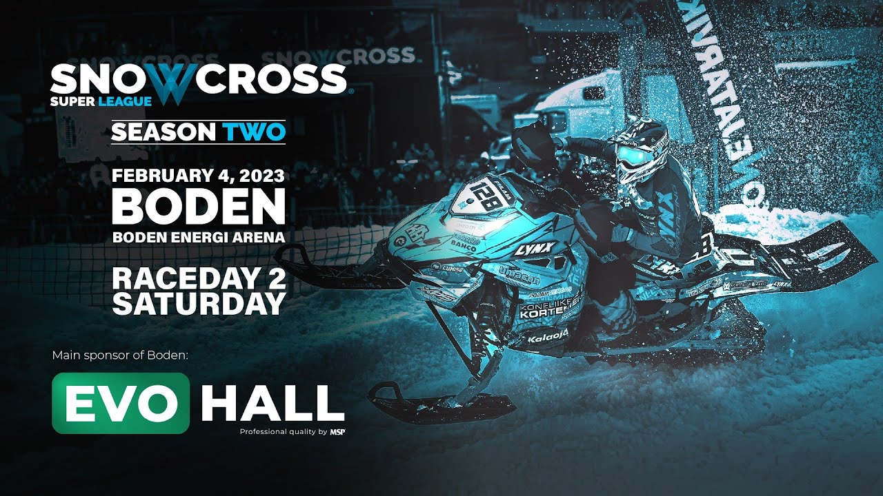 Snowcross Super League 2023 - Round 1, Raceday 2 - Boden, Sweden