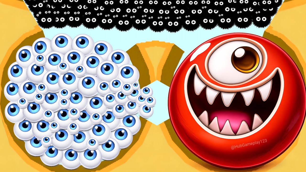 😂 Jelly Bob 2048 - Hungry Balls Gameplay Walkthrough Android, iOS Level 1 to 33 #hu