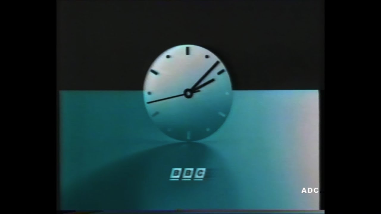BBC2 closedown announcer Michaela Saunders 30th December 1993