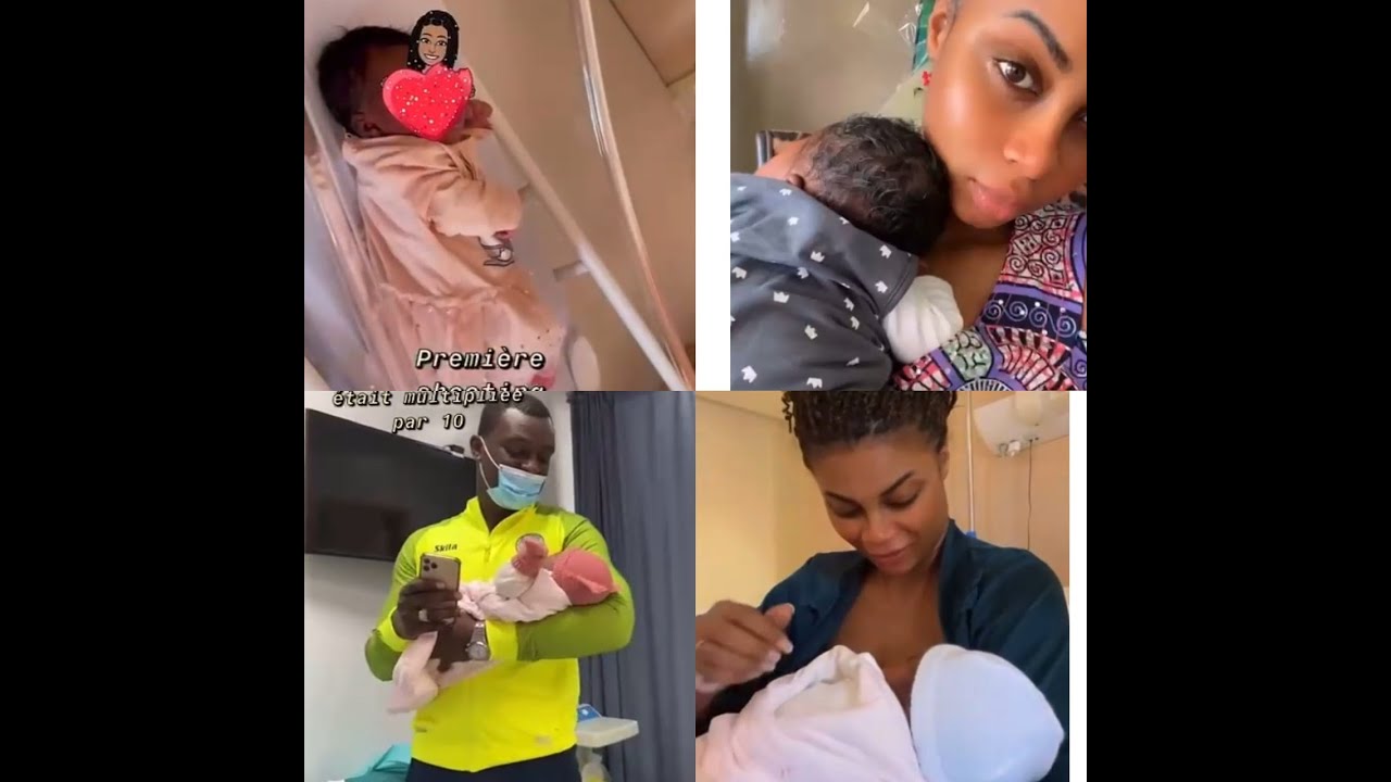 COCO EMILIA MONTRE SON ACCOUCHEMENT ET LE SHOTING PHOTO DE SA FILLE BÉBÉ