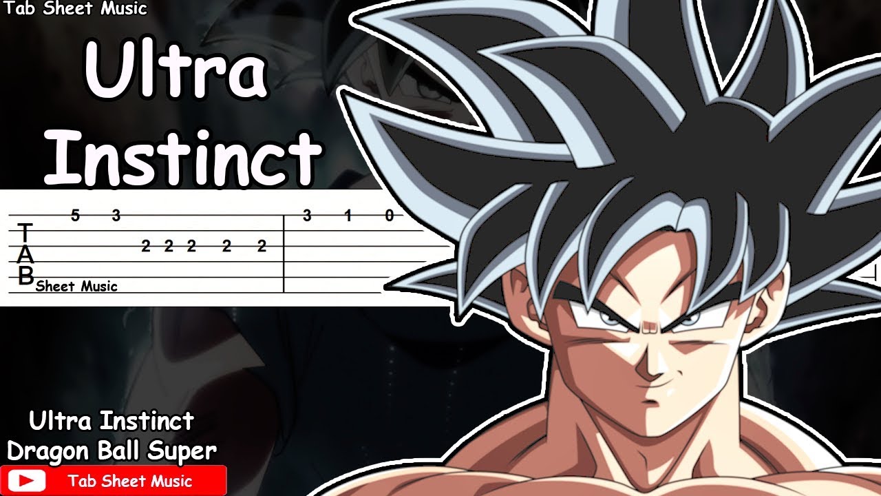 Dragon Ball Super - Ultra Instinct (Clash of Gods) Guitar Tutorial