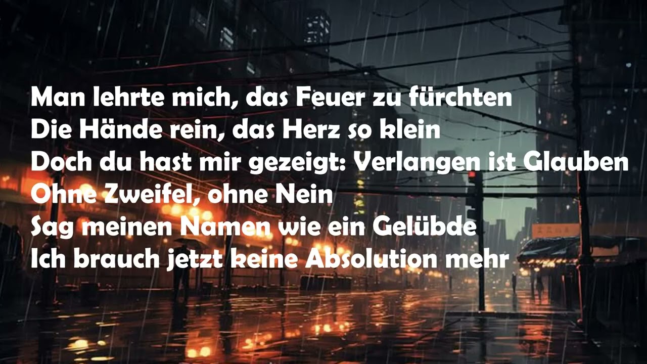 Zwischen Himmel und Dir   Ordinary LIED MIT LYRICS