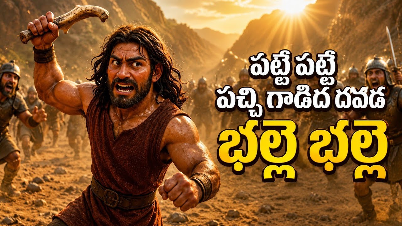 పట్టే పట్టే పచ్చి గాడిద దవడ భల్లె భల్లె | Cbc song  | Bible school for kids 