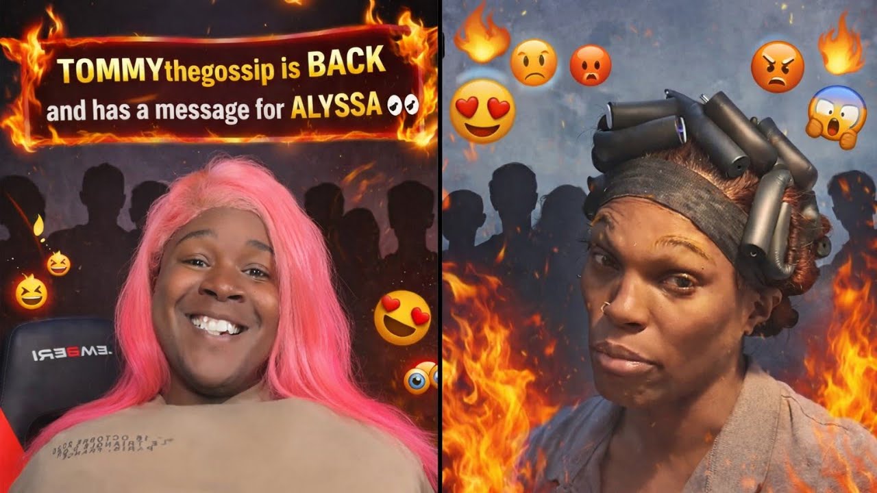 TommyTheGossip Clears The Air On “Shadow Ban” Rumors + Goes AWF On Alyssa With The Impersonation 😩🔥