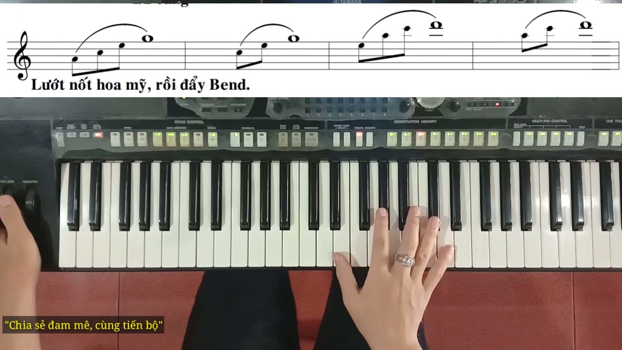 Cách ĐÁNH GUITAR LEAD trên đàn Organ NGHE NHƯ THẬT | Ku Tèo Piano.