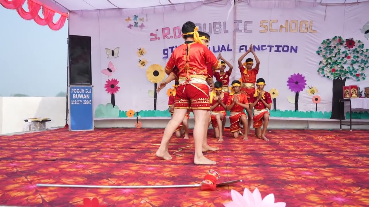 Divine & Energetic Hanuman Chalisa Dance | School Annual Function