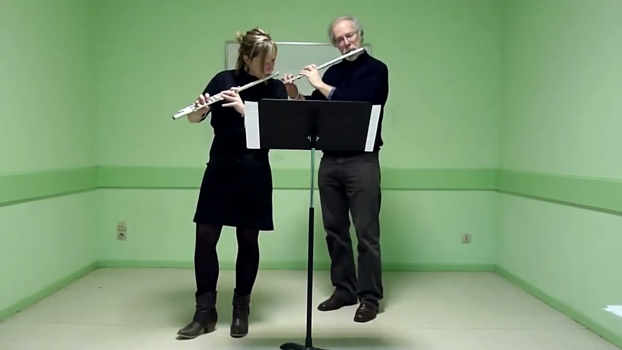 W A Mozart: 'Rondo'  (2 flutes).