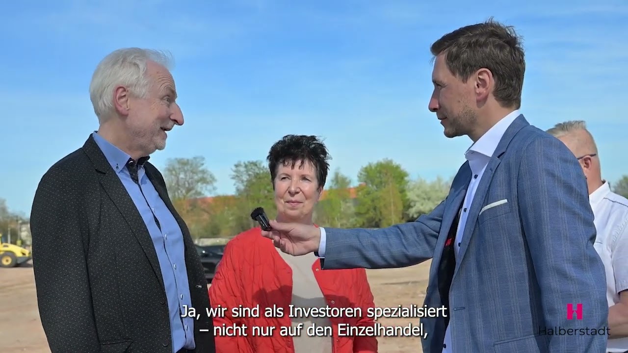 Spatenstich an der Stadtgrenze am 16.04.2025