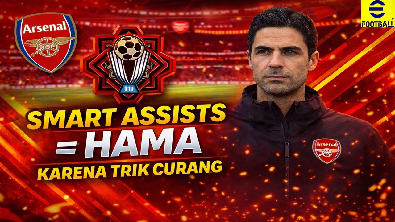BELAJAR EFOOTBALL MOBILE 2026 II SMART ASSIST = HAMA