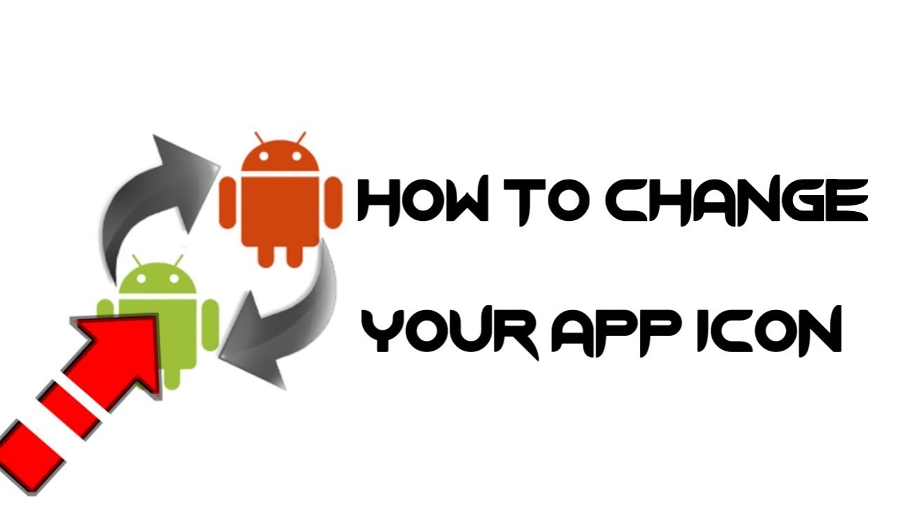 How to change the app icon in tamil