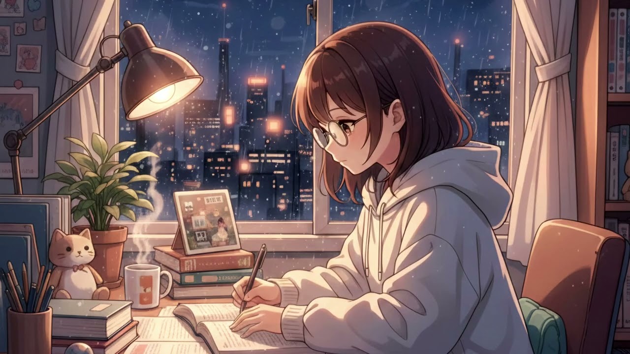 Rainy Day Study Session ☔ Deep Focus Music for Reading, Studying & Flow State