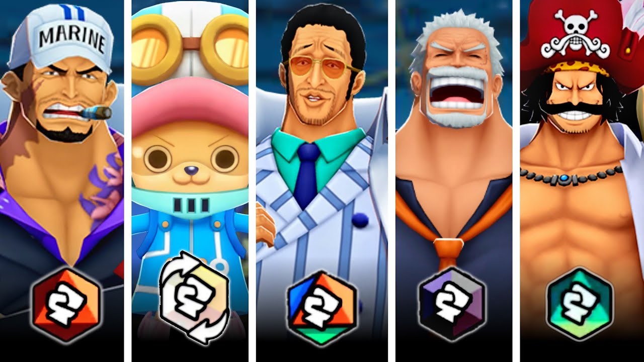 TOP 5 ATTACKERS in One Piece Bounty Rush!