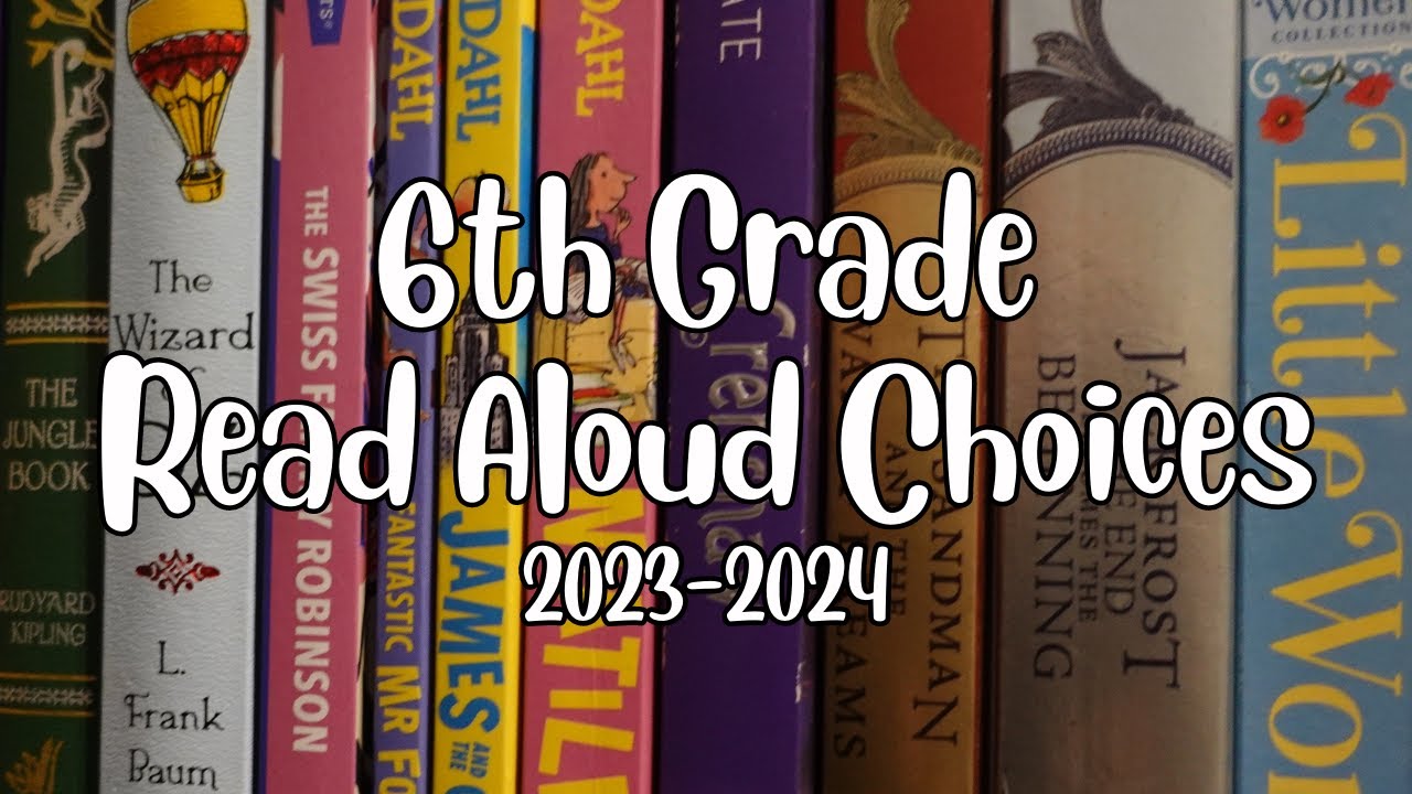 📚6th Grade Read Aloud Choices‖ Homeschool Read Aloud📚