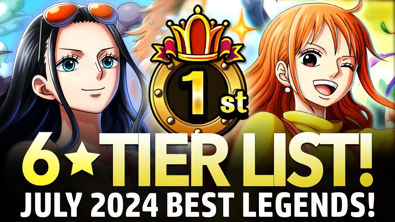 ★6 TIER LIST! Best Legends July 2024! 10th Anniversary! (ONE PIECE Treasure Cruise)