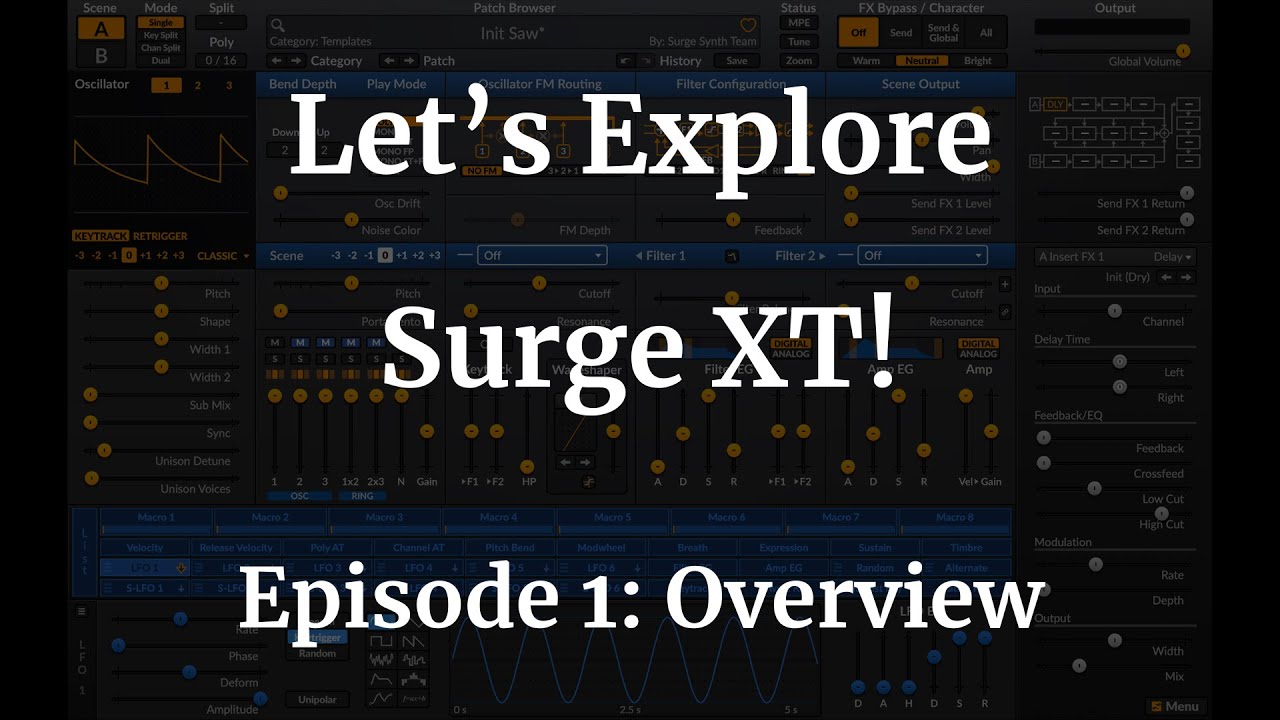 Let's Explore Surge XT – Episode 1: An Overview