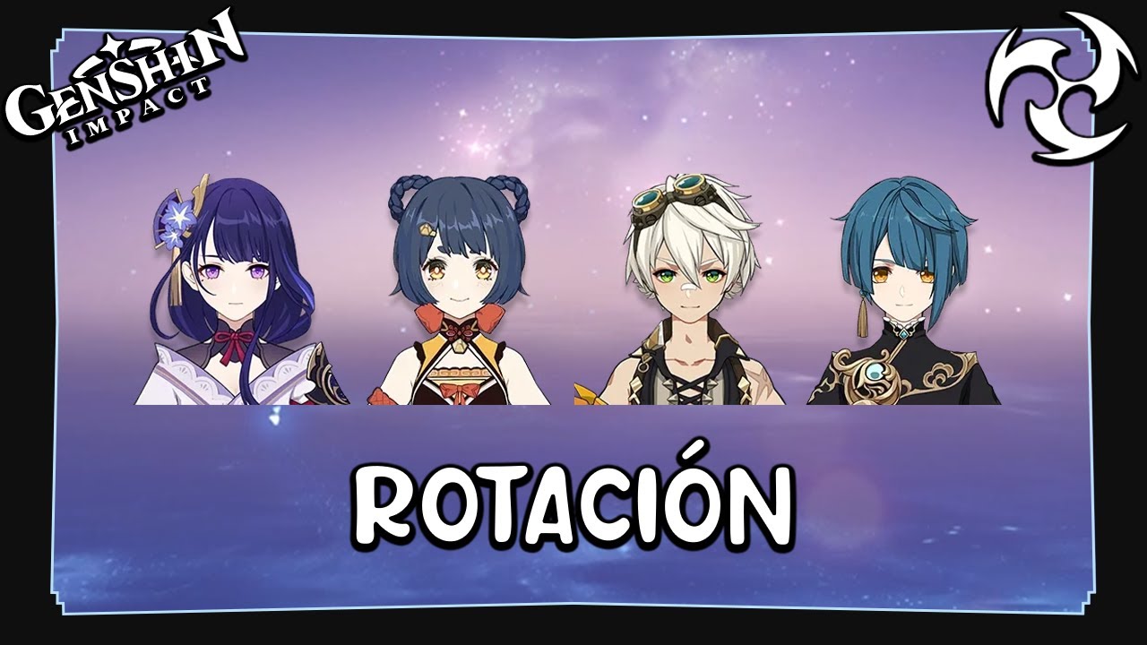 Rotaciones de equipos | Raiden Nacional (Raiden/Xiangling/Bennett/Xingchiu) | Guia de rotación