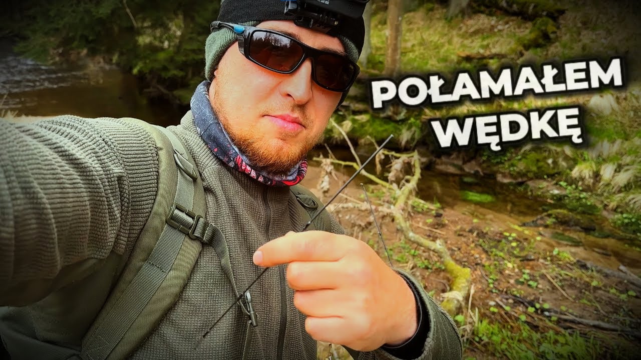 Pstrągi z Dzikiej Rzeki, Ognisko i Połamana Wędka | Spinning vs Mucha