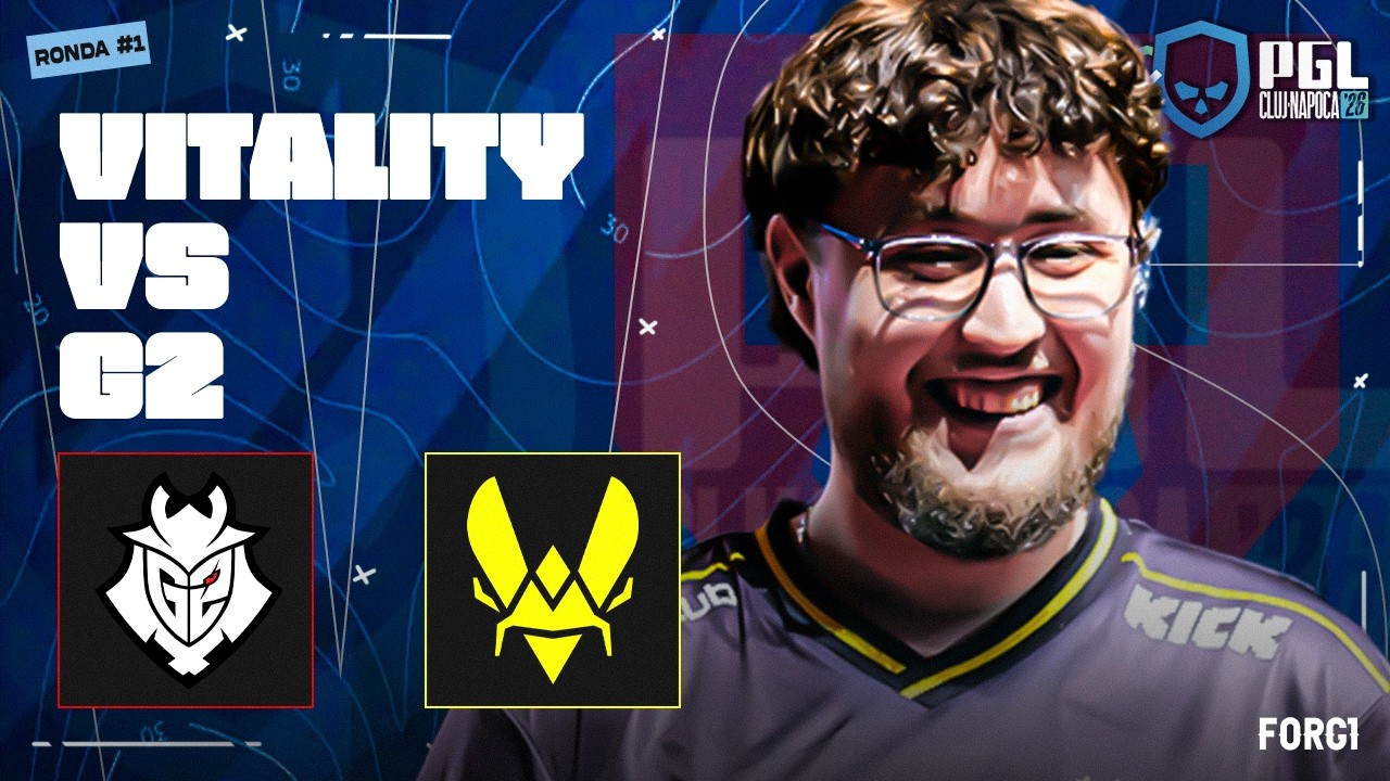 VITALITY vs G2 || PGL Cluj-Napoca 2026 || RONDA #1 || BO3 || HIGHLIGHTS
