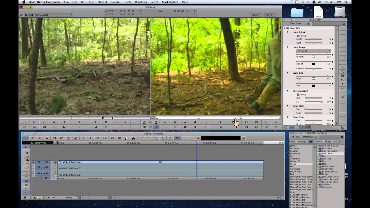 Keyframes