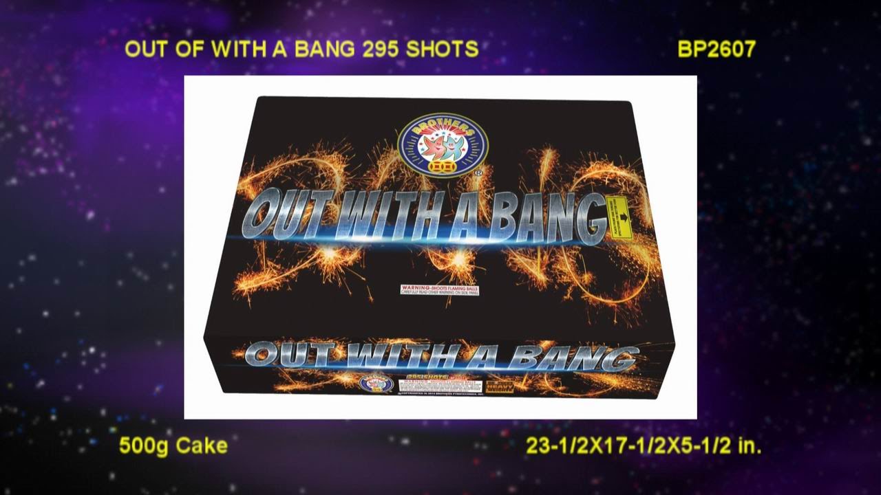 BP2607 Out With A Bang 295 shots (500g)