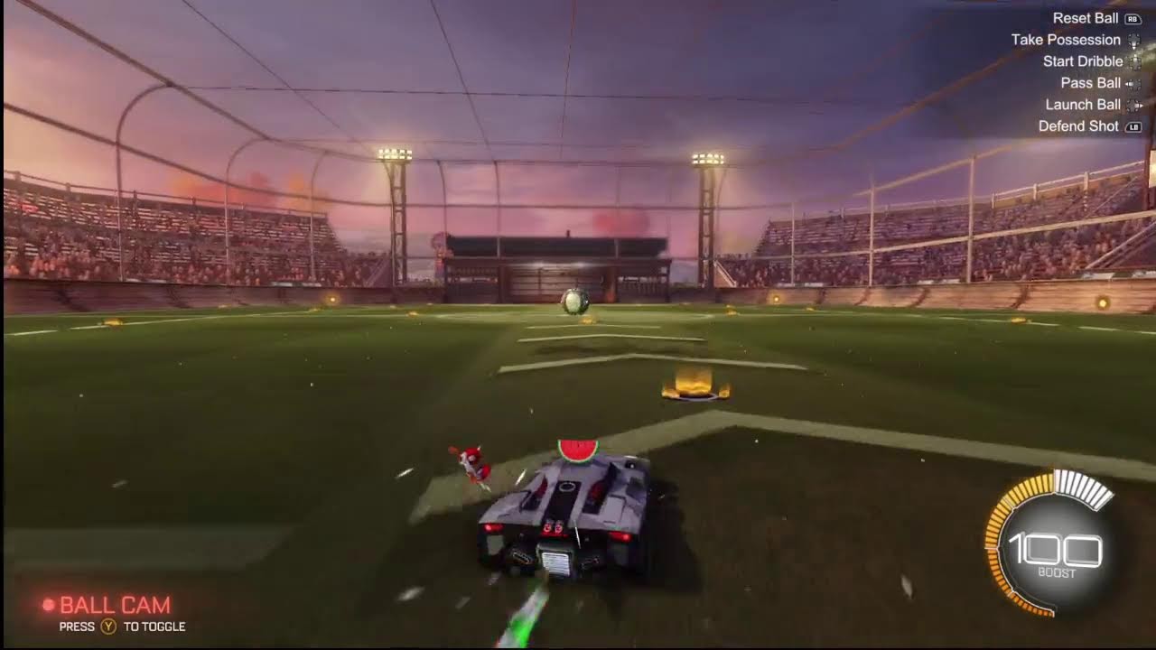 playing rocket leage