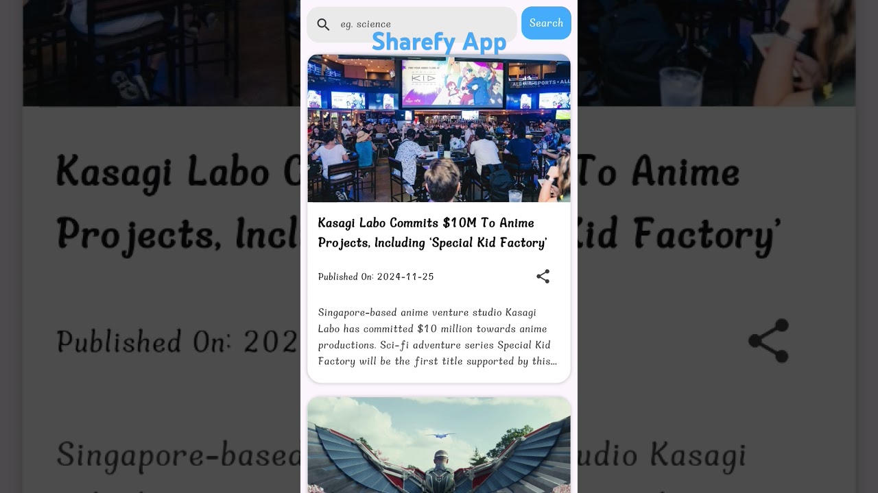 Kasagi Labo funds $10M for innovative anime creations. #AnimeProjects#KasagiLabo#sharefy#sharefyapp