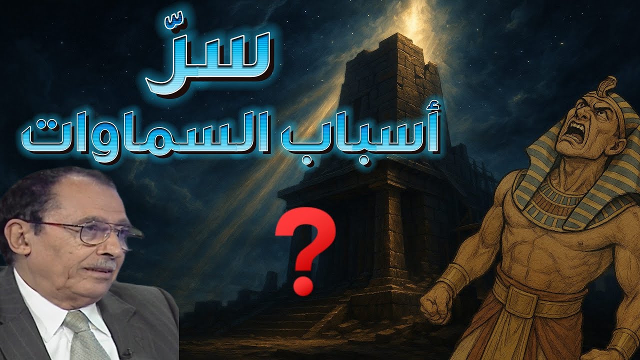 هل كان فرعون يبحث عن الله حقاً؟ 😱 سرّ (لعلي أبلغ الأسباب) الذي سيغيّر فهمك لقصة فرعون وموسى!