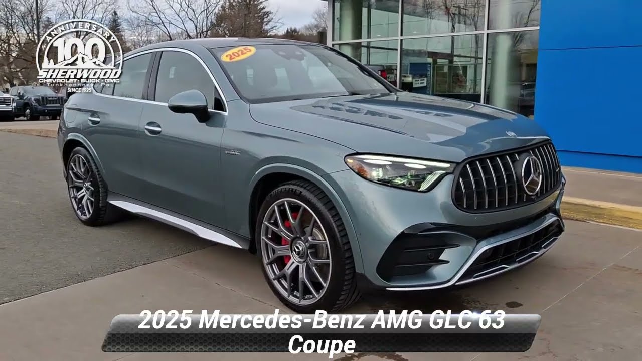Used 2025 Mercedes-Benz AMG GLC 63 Coupe 4MATIC, Tunkhannock, PA 20620A