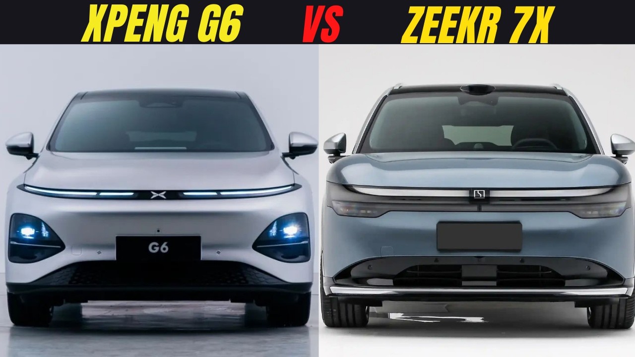 ZEEKR 7X vs XPENG G6 – Welches China-SUV schlägt das Model Y?