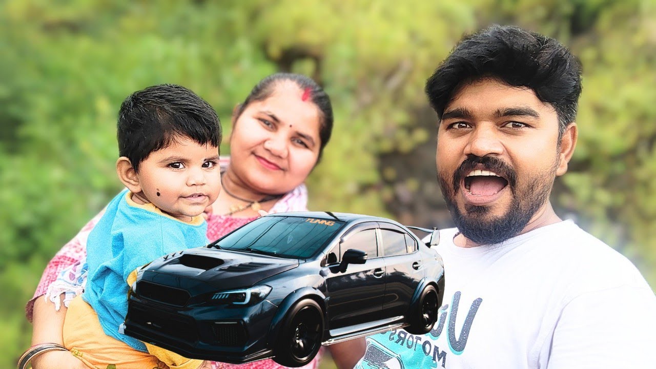 Vedika’s First Remote Car Ride 😍 | Family Full of Fun 🚗✨