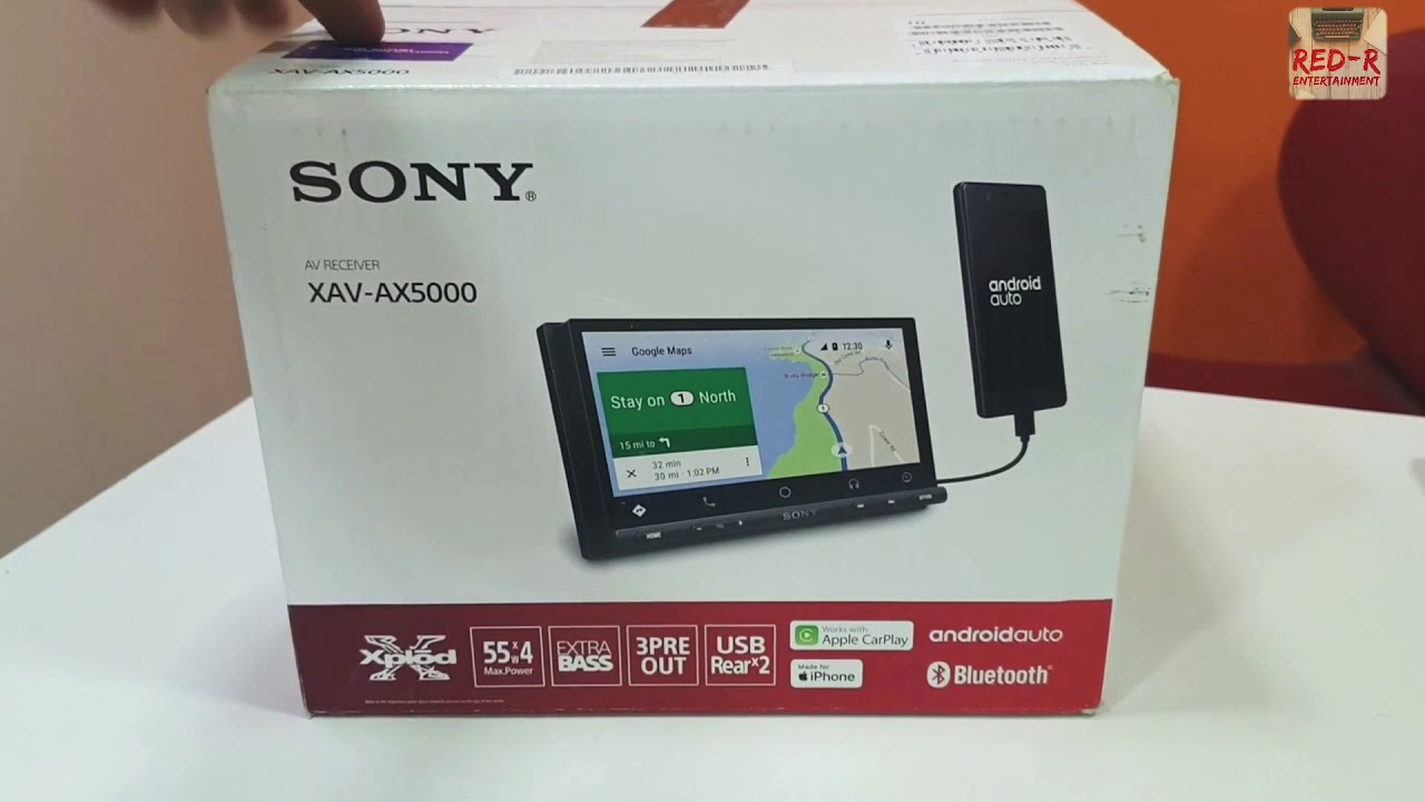 Sony xav-av 5000 android auto unboxing