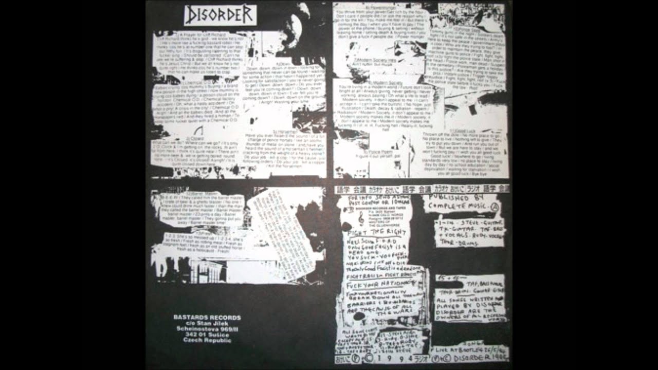 Disorder - Brain Donor
