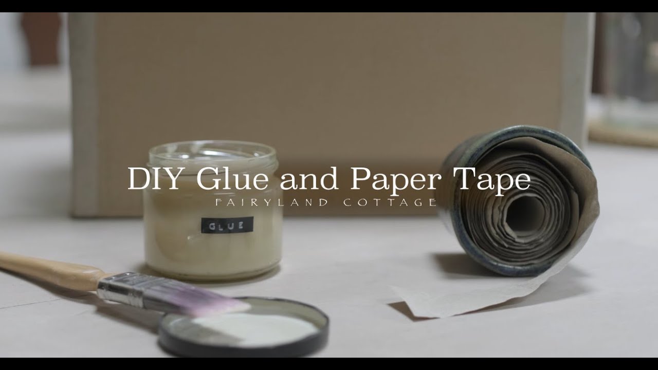 DIY Glue and Paper Tape   -   Zero Waste + Natural