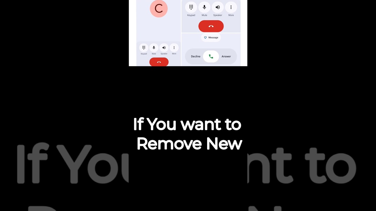 Remove new android update #shorts