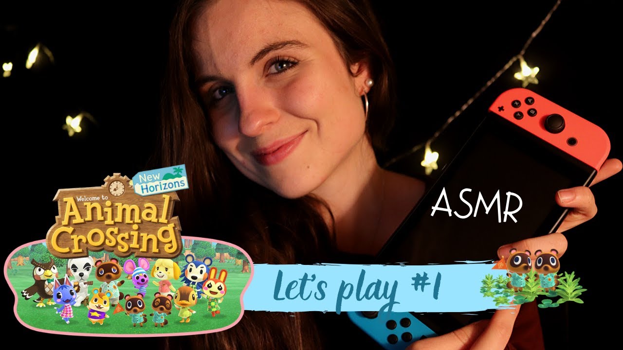 ASMR FRANCAIS 🌙 - 🌴 Animal Crossing New Horizons : Créons mon île ! 🌴