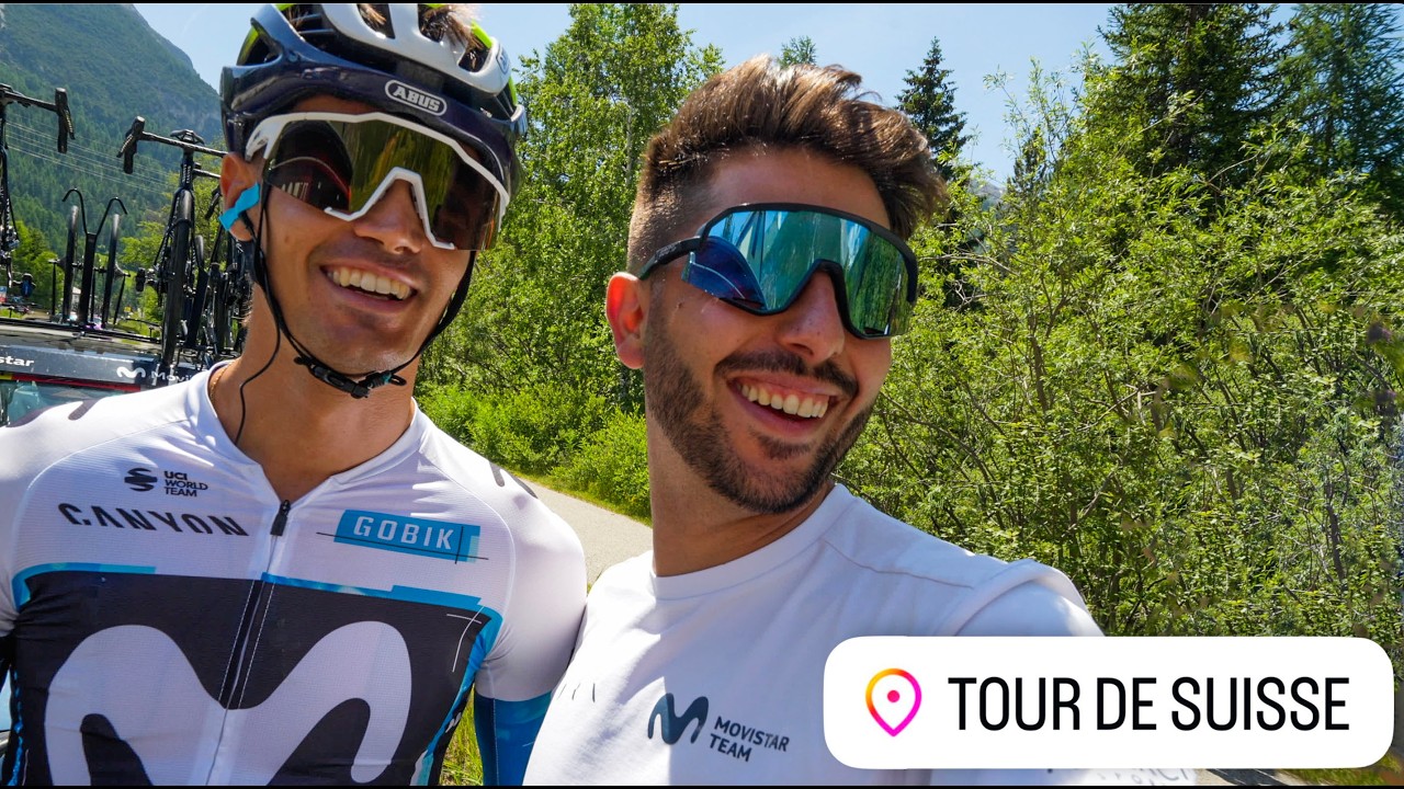LA REALIDAD de UN DÍA en el TOUR DE SUIZA 🤷🏻‍♂️