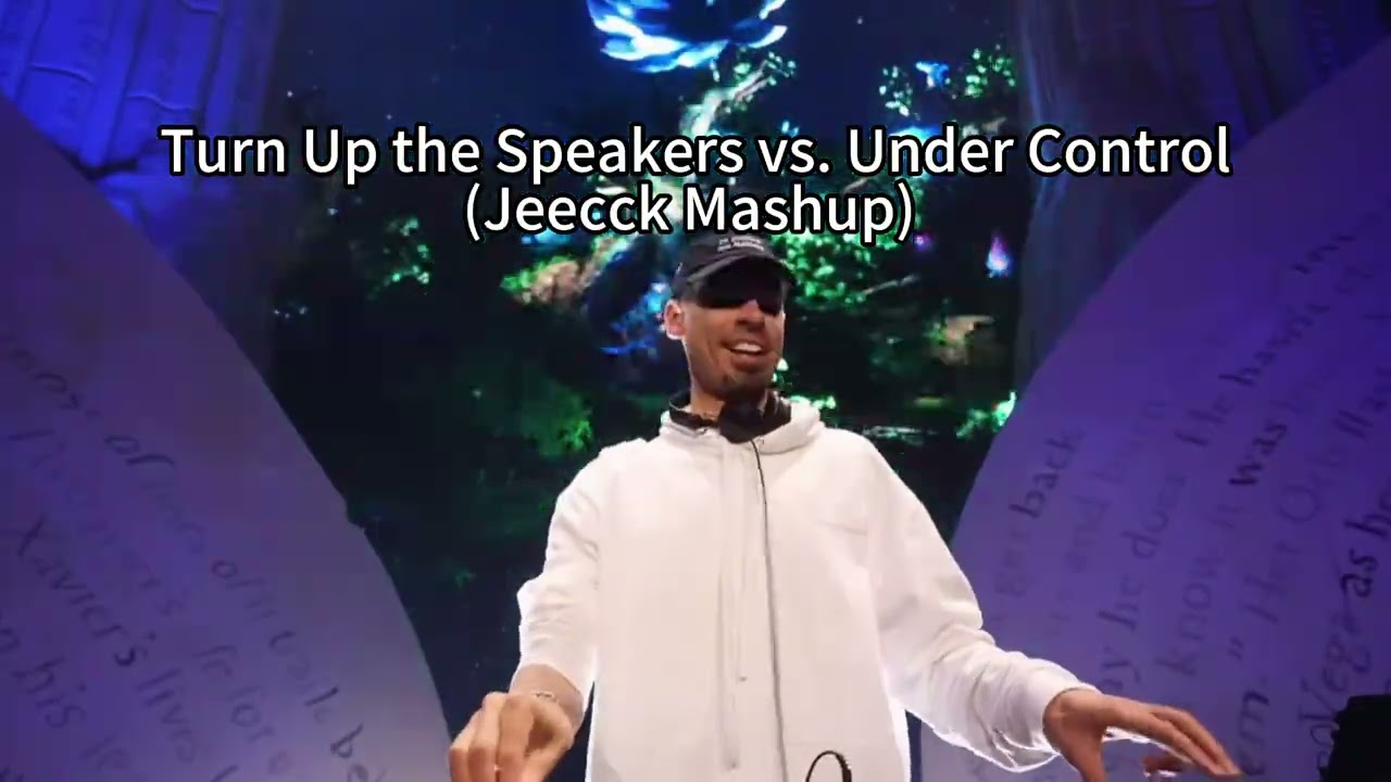 Turn up the speakers x under control (Jeecck Mashup) Afrojack 2025 Exclusive Edit