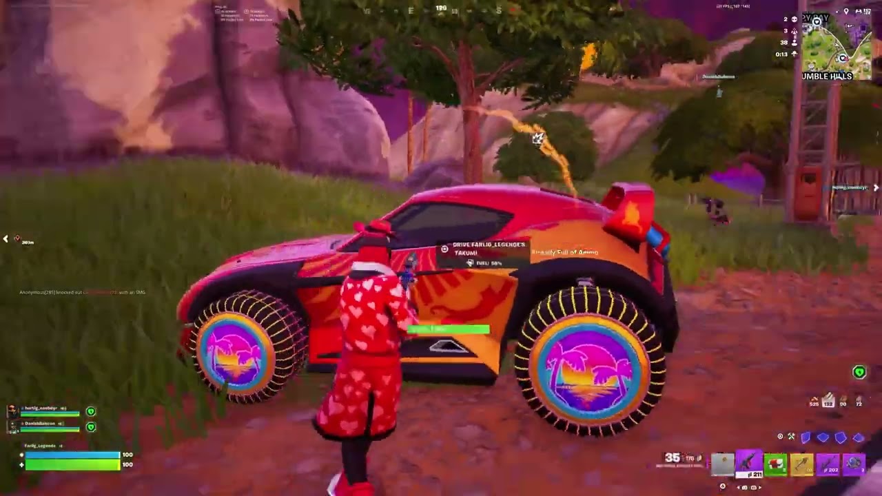 Valentines-sjov og venskabsbobler i Fortnite Chapter Seven Season 1 #fortnite #battleroyale #trios