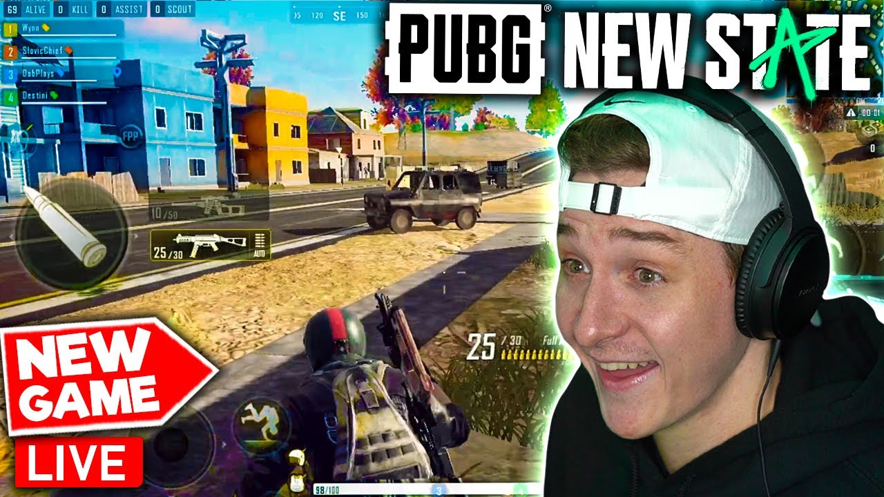 PUBG NEW STATE IS HERE! Grinding to #1! | LIVE GAMEPLAY