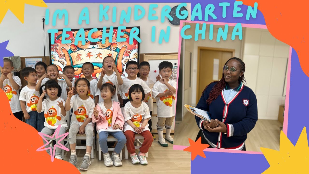Kindergarten Teacher in China// Living and working in China// Jamaican Vlogger