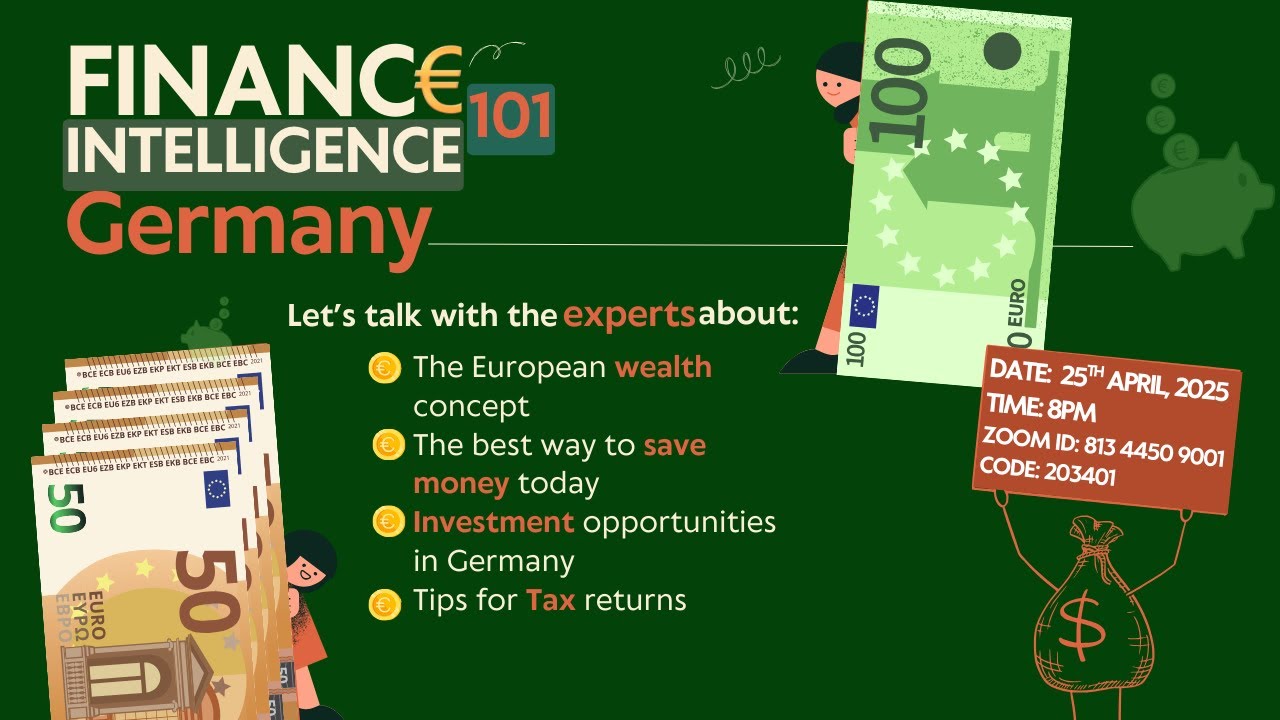 Finance Class for Living in Germany || Saving and Investing for Blacks || Live Session with Q and A
