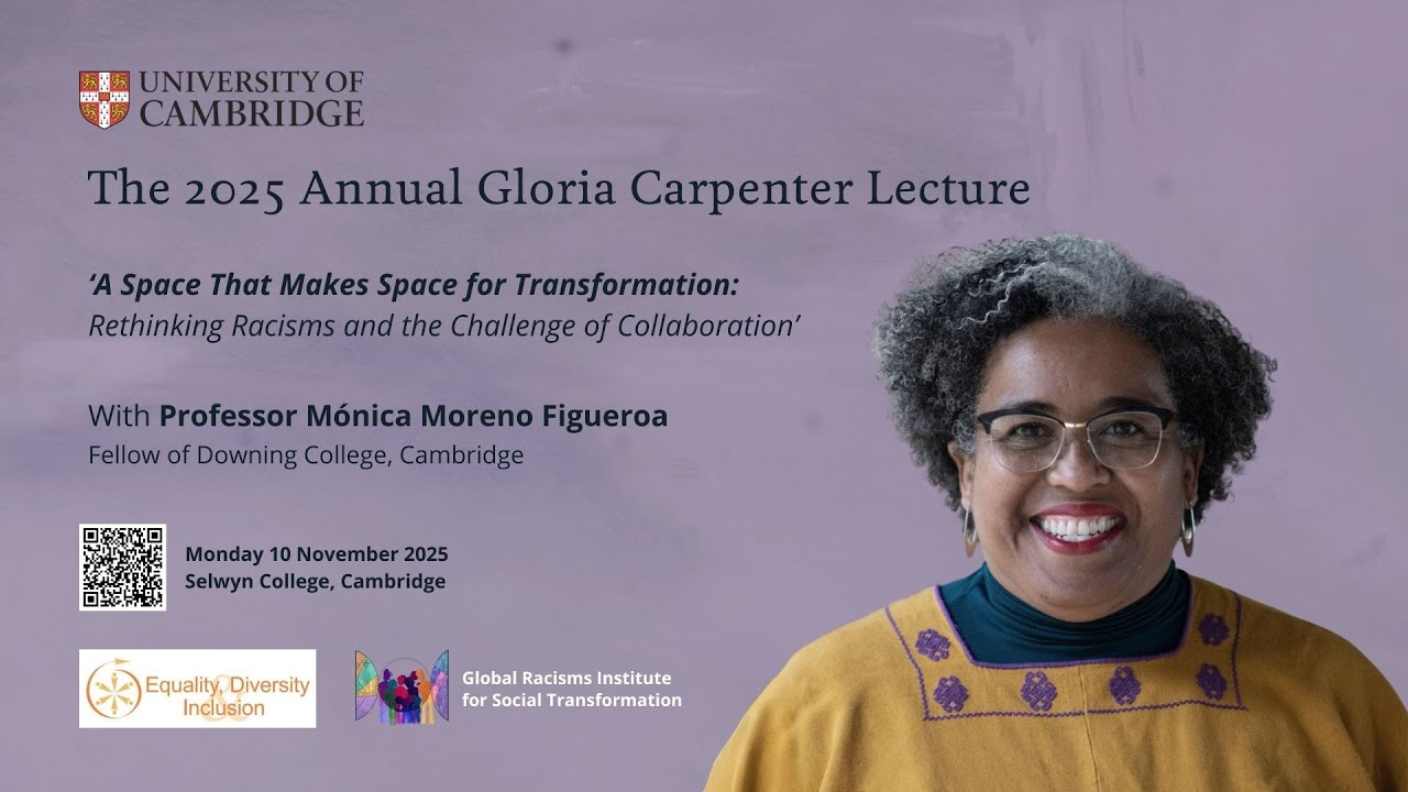 The 2025 Annual Gloria Carpenter Lecture