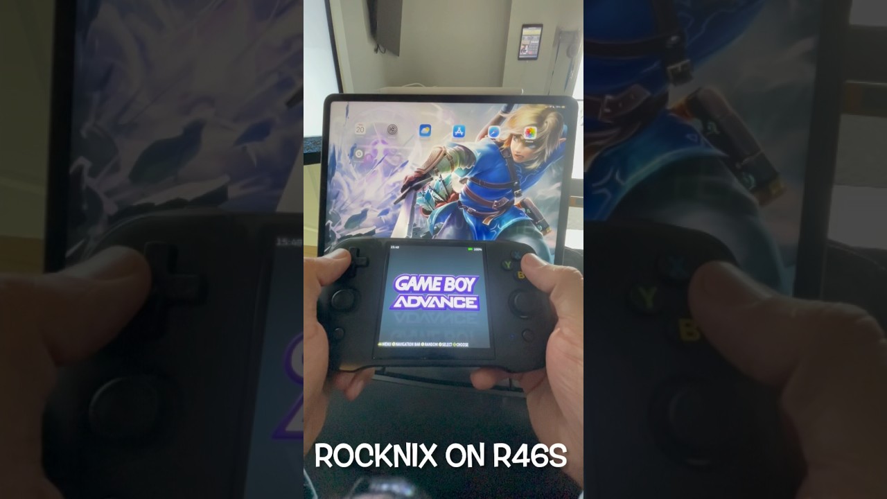 ROCKNIX OS on R46S
