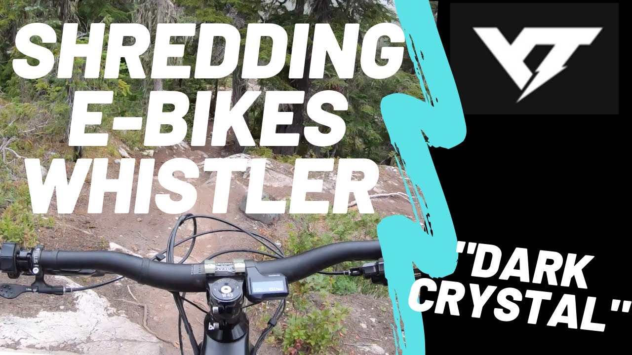 E-BIKE MTB Whistler CRANKWORKS, Testing the new YT Decoy E-BIKE