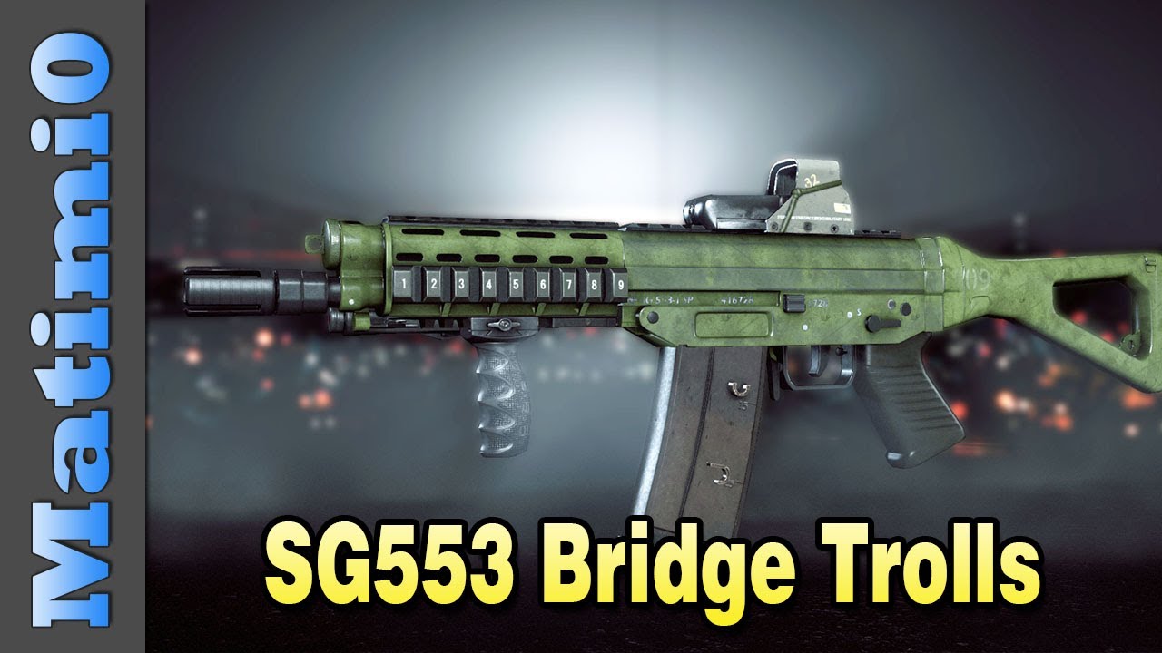 SG553 Bridge Trolls - Squad Up! Battlefield 4
