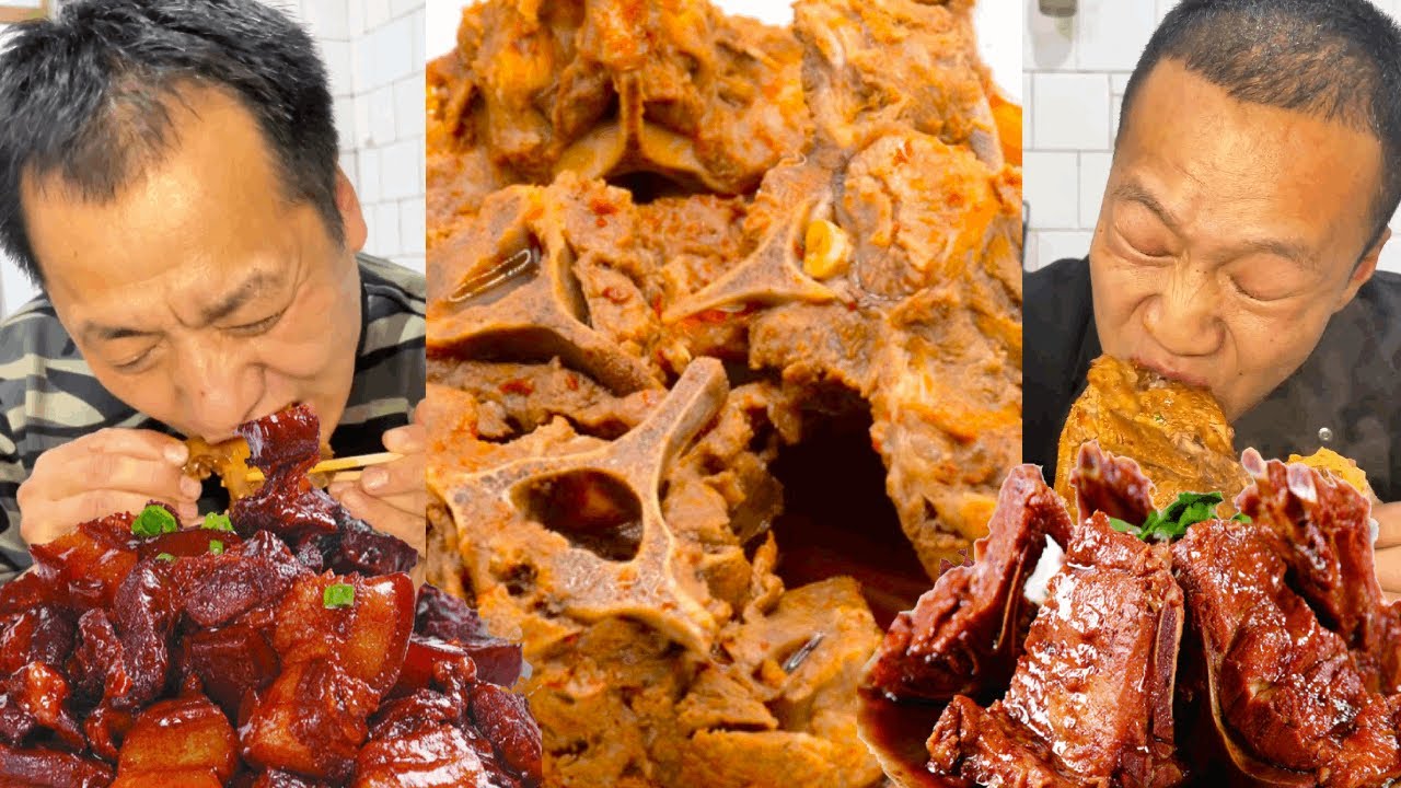海涛和兄弟们聚餐，炖一锅麻辣羊蝎子，边啃肉边唠嗑吃嗨了！#美食 #记录三农