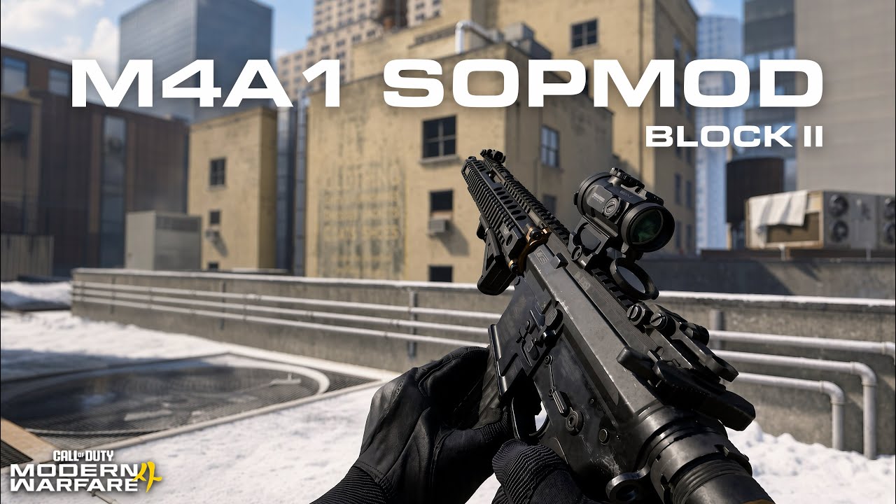 M4A1 SOPMOD Block II | Call of Duty: Modern Warfare 4 Multiplayer Gameplay (No Commentary)